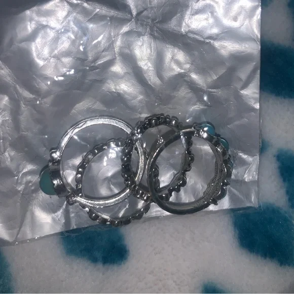 COPY - Lot of silver and gold rings - Picture 6 of 6